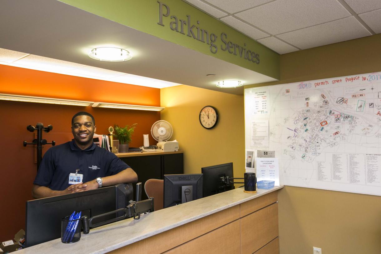 PTS Customer Service Office Duke Clinic